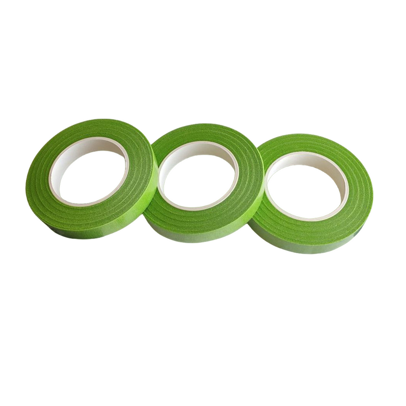 Lot de 3 rubans floraux de 16 couleurs de 1/2" de large pour l'emballage des tiges de bouquet et l'artisanat floral en gros