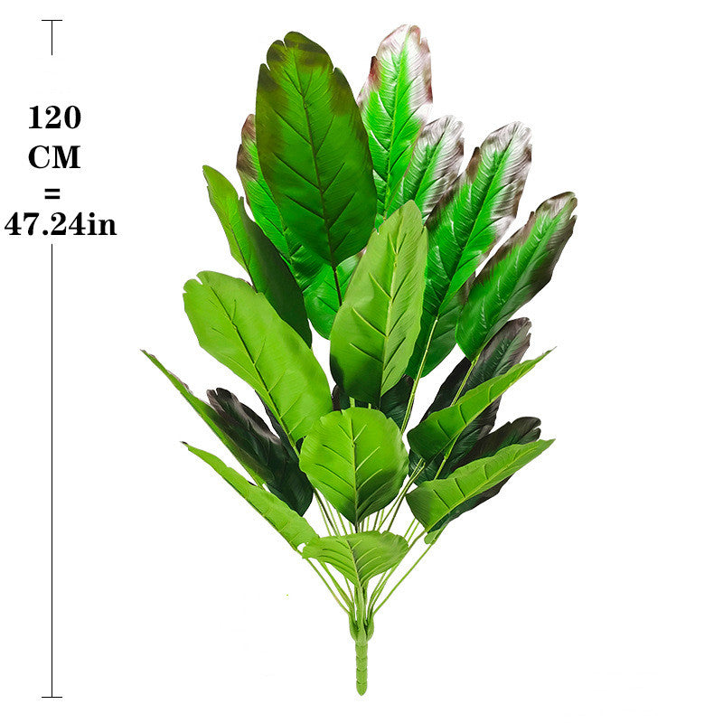 Bulk 47" Tall Artificial Plants Outdoor Faux Bird of Paradise Palm Bush Wholesale