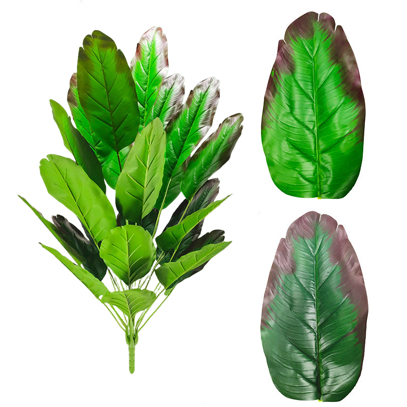 Bulk 47" Tall Artificial Plants Outdoor Faux Bird of Paradise Palm Bush Wholesale