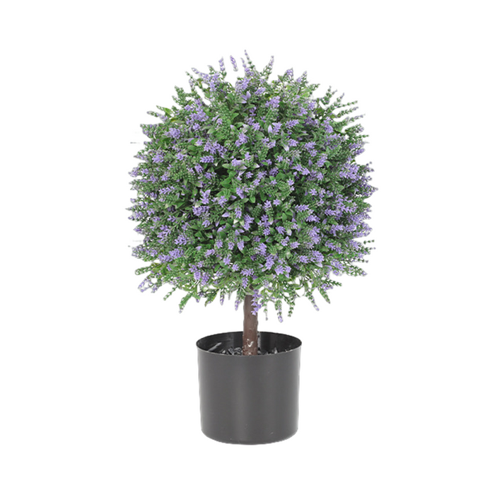 Bulk 2 Pack Artificial Topiaries Tall Artificial Lavender Topiary Ball Tree Rose Ball Tree Wholesale