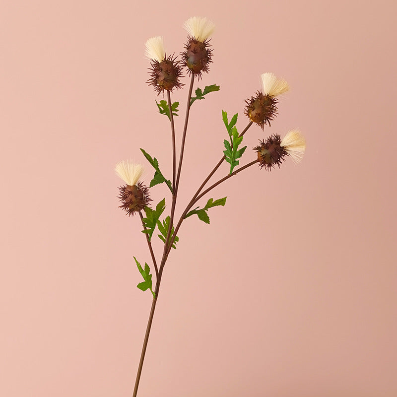 Bulk 32" Thorn Thistle Stems Spray Artificial Fruit Branches Wholesale