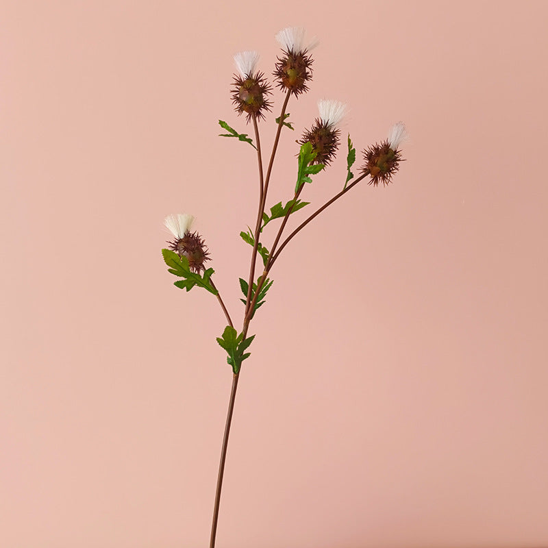 Bulk 32" Thorn Thistle Stems Spray Artificial Fruit Branches Wholesale