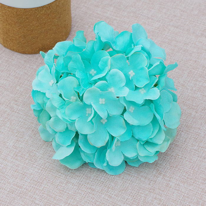 Bulk Exclusive 26 Colors Hydrangea Silk Flowers Heads with Stems Artificial Floral for Wedding Centerpieces Crafts Wholesale