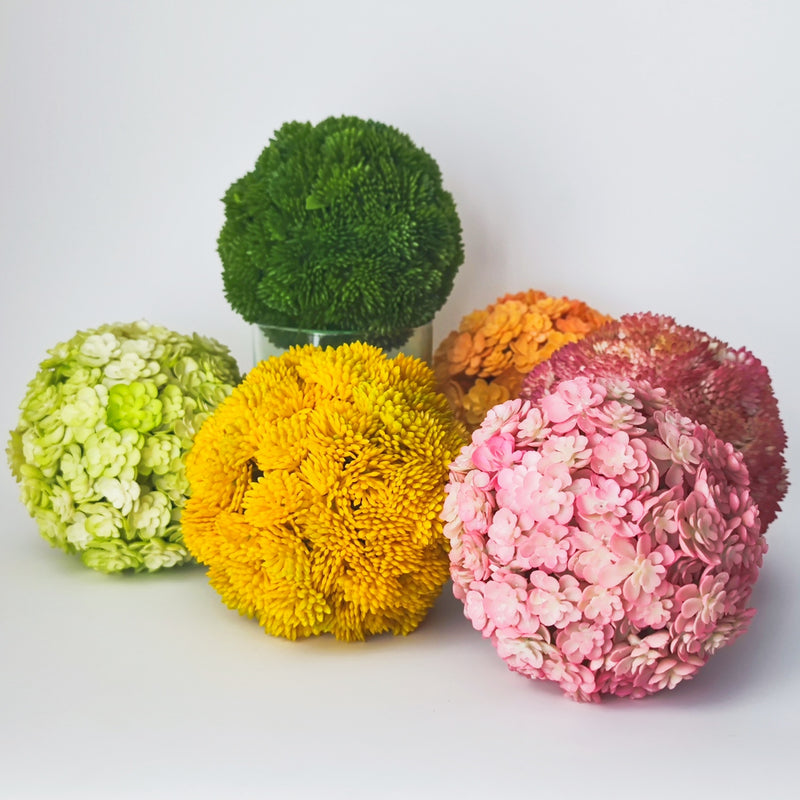 Bulk 4" Topiary Plant Balls Decorative Artificial Succulents Balls Wholesale