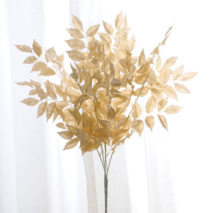 Bulk 23" Trumpet Creeper Bush Faux Fall Spray Faux Silk Plants for Autumn Wedding Wholesale