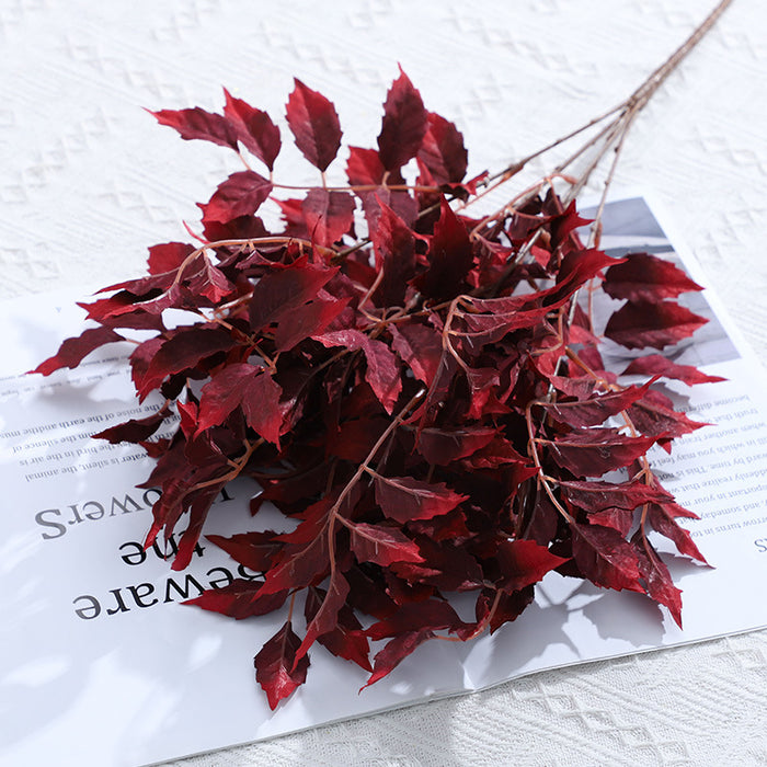 Bulk 23" Trumpet Creeper Bush Faux Fall Spray Faux Silk Plants for Autumn Wedding Wholesale