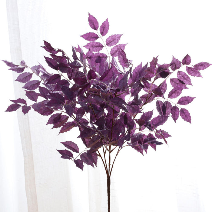 Bulk 23" Trumpet Creeper Bush Faux Fall Spray Faux Silk Plants for Autumn Wedding Wholesale