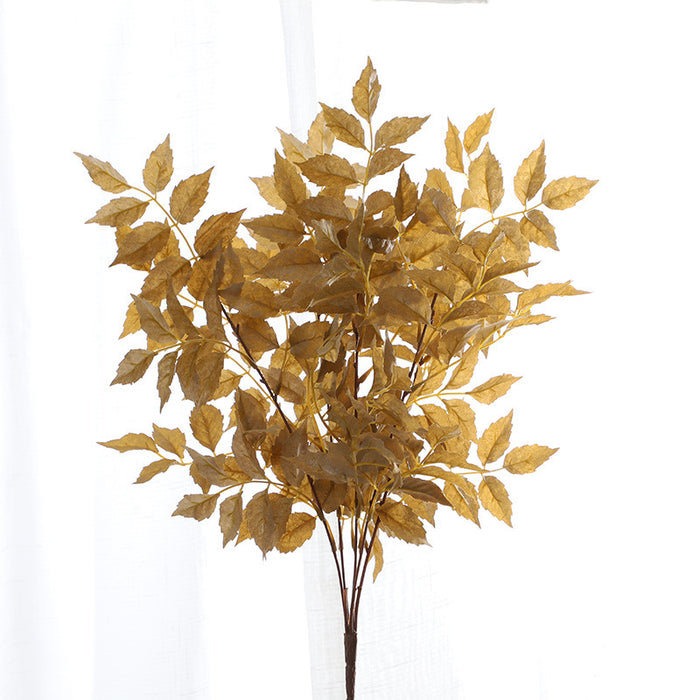 Bulk 23" Trumpet Creeper Bush Faux Fall Spray Faux Silk Plants for Autumn Wedding Wholesale