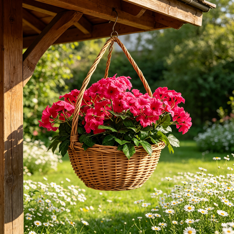 Bulk Upgraded 19" UV-Resistant Artificial Petunias – Realistic Silk Flowers for Outdoor Decor Wholesale