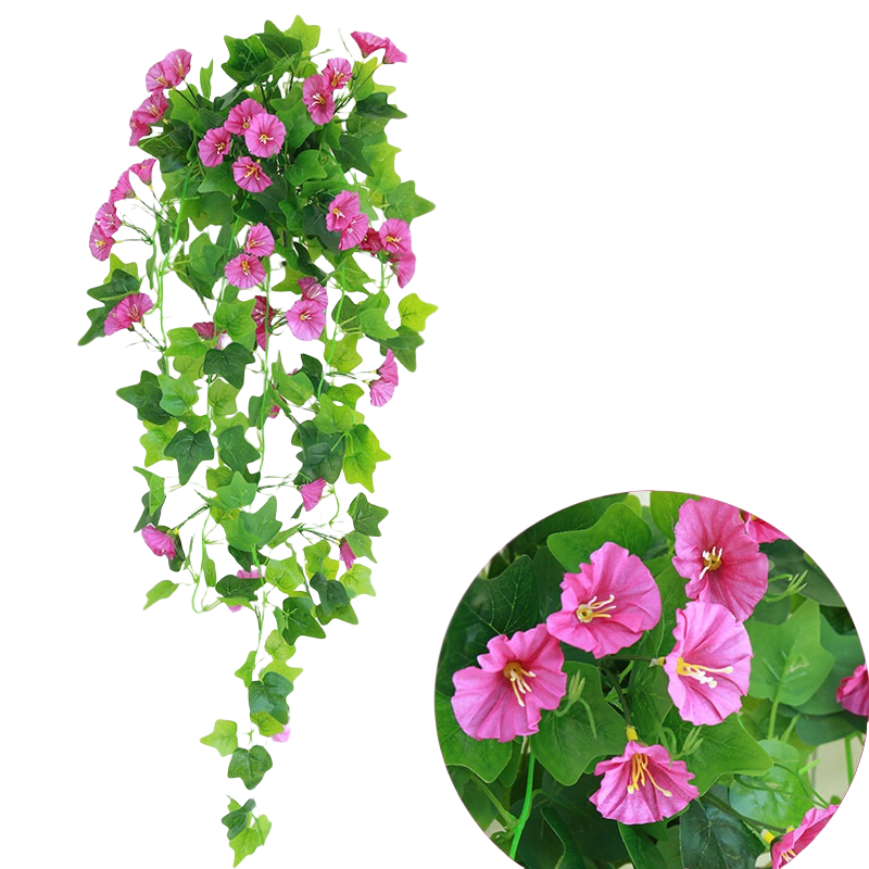 Bulk 39" UV Resistant Artificial Morning Glories Artificial Flower for Outdoors Wholesale