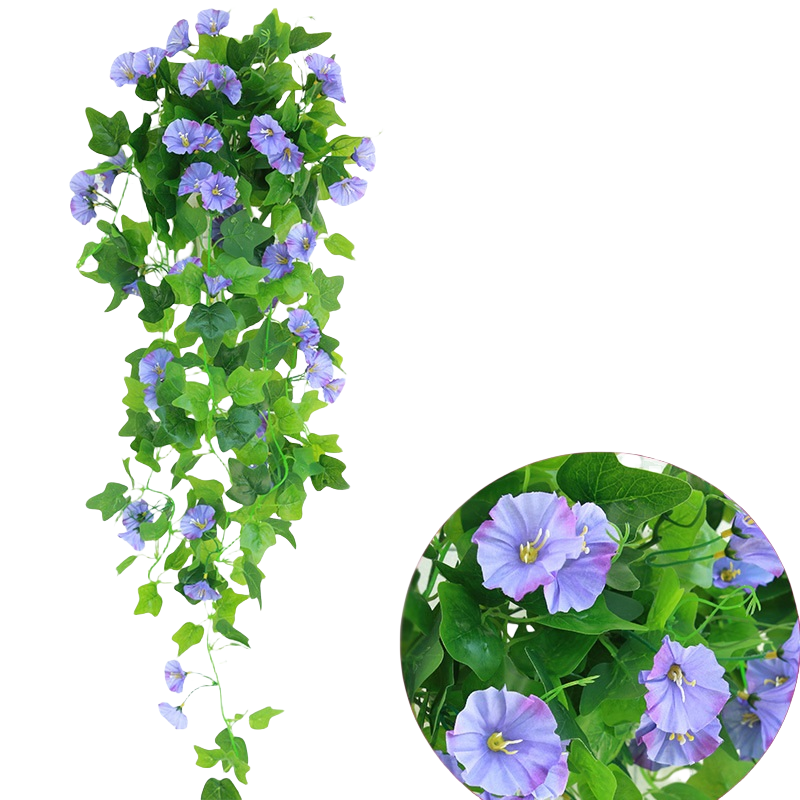 Bulk 39" UV Resistant Artificial Morning Glories Artificial Flower for Outdoors Wholesale