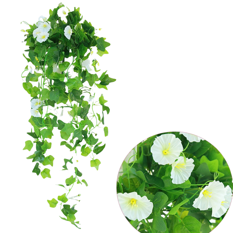 Bulk 39" UV Resistant Artificial Morning Glories Artificial Flower for Outdoors Wholesale