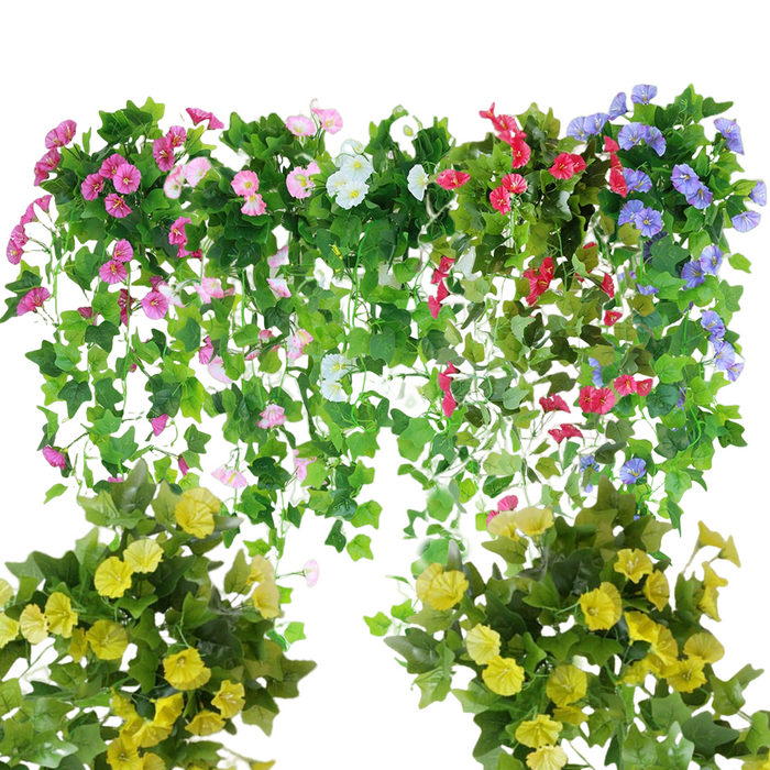 Bulk 39" UV Resistant Artificial Morning Glories Artificial Flower for Outdoors Wholesale