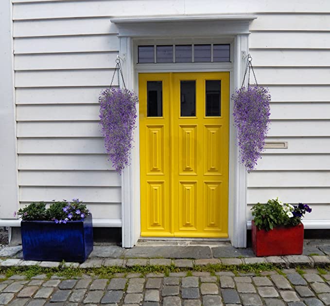 Clearance Bulk 2pcs Hanging Weeping Garland Plants UV Resistant for Outdoors Wholesale