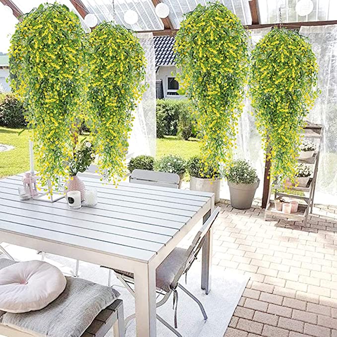Clearance Bulk 2pcs Hanging Weeping Garland Plants UV Resistant for Outdoors Wholesale