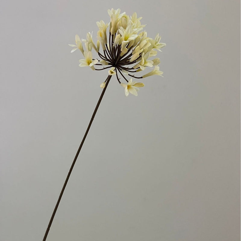 Bulk 24" Vintage-Style Agapanthus Stems Artificial Silk Flowers Wholesale