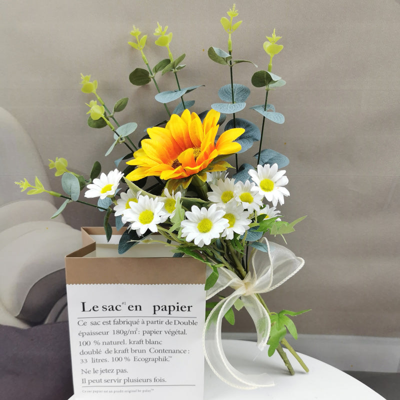 Bulk 23 Colors 7" Bridesmaid Bouquet Artificial Wedding Bouquets Wholesale