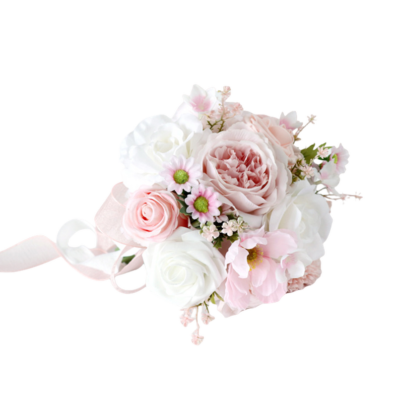 Bulk 8.6" Wedding Bouquets for Bride Bridesmaid Wedding Church Decoration Wholesale