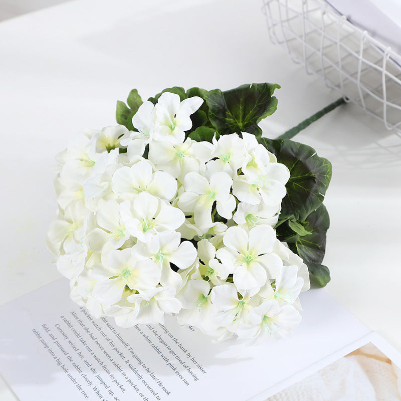 Bulk Artificial Geranium Flowers Bush Plants Hanging UV Resistant Garland Wholesale