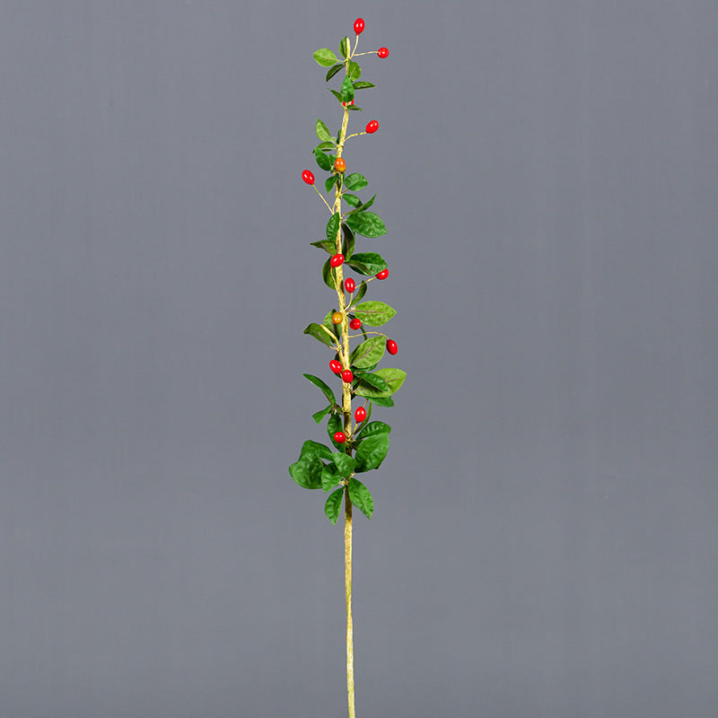 Bulk 27" Wolfberry Goji Stems Artificial Fruits Branches Wholesale