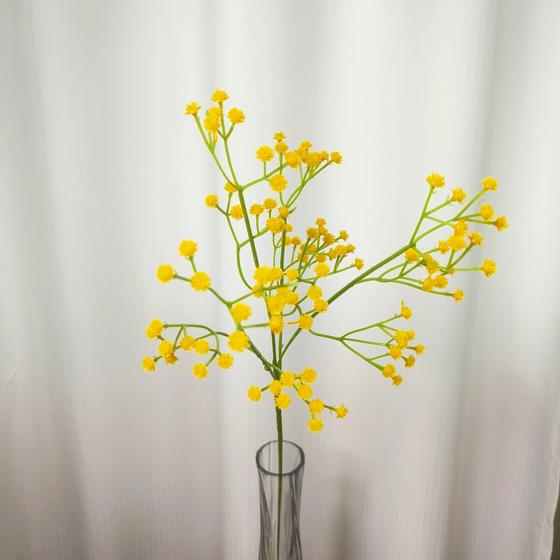 Fleurs artificielles en vrac de 23,6 pouces, souffle de bébé, toucher réaliste pour l'artisanat, bricolage, fête de mariage, maison, jardin, bureau, vente en gros 