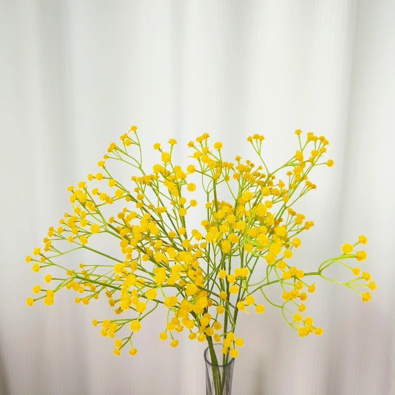 Fleurs artificielles en vrac de 23,6 pouces, souffle de bébé, toucher réaliste pour l'artisanat, bricolage, fête de mariage, maison, jardin, bureau, vente en gros 