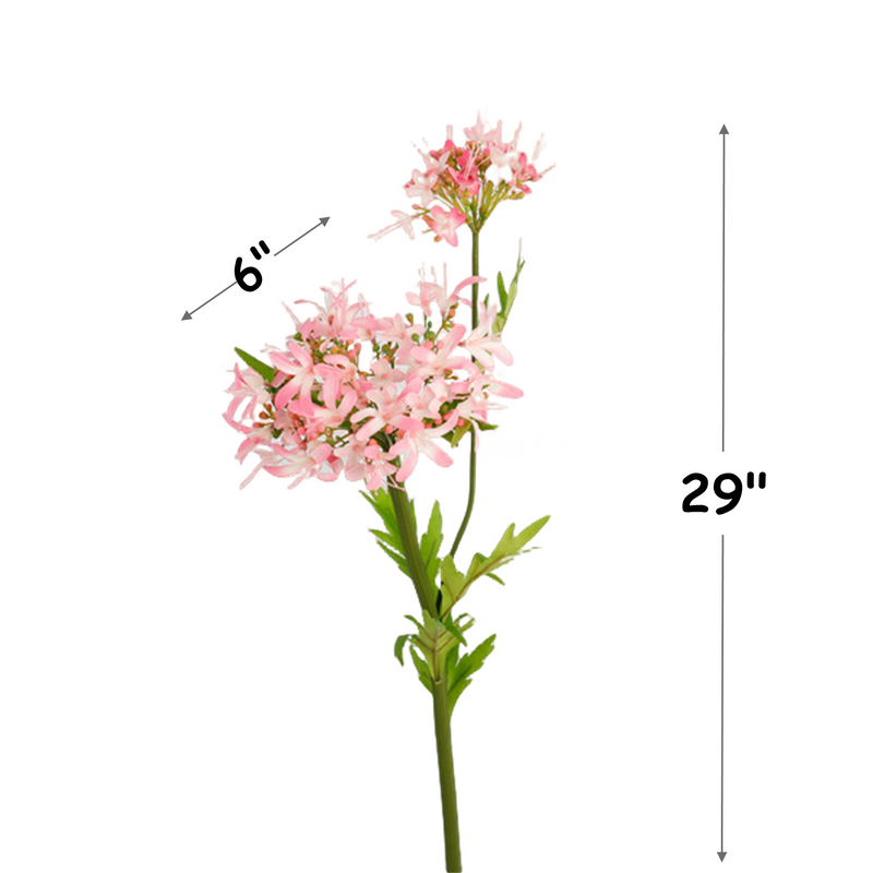 Bulk 29" Agapanthus Stems Real Touch African Agapanthus Flower Arrangement Wholesale