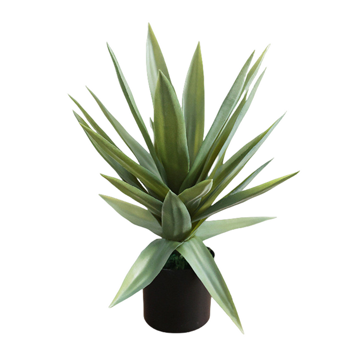 Bulk 19.6 inches Tall Agave Potted Plant Faux Plant Landscaping Plants Wholesale