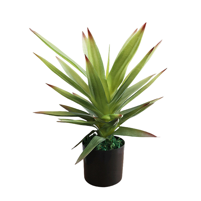 Bulk 19.6 inches Tall Agave Potted Plant Faux Plant Landscaping Plants Wholesale