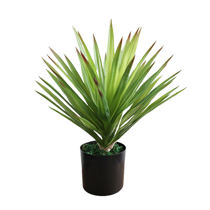 Bulk 19.6 inches Tall Agave Potted Plant Faux Plant Landscaping Plants Wholesale