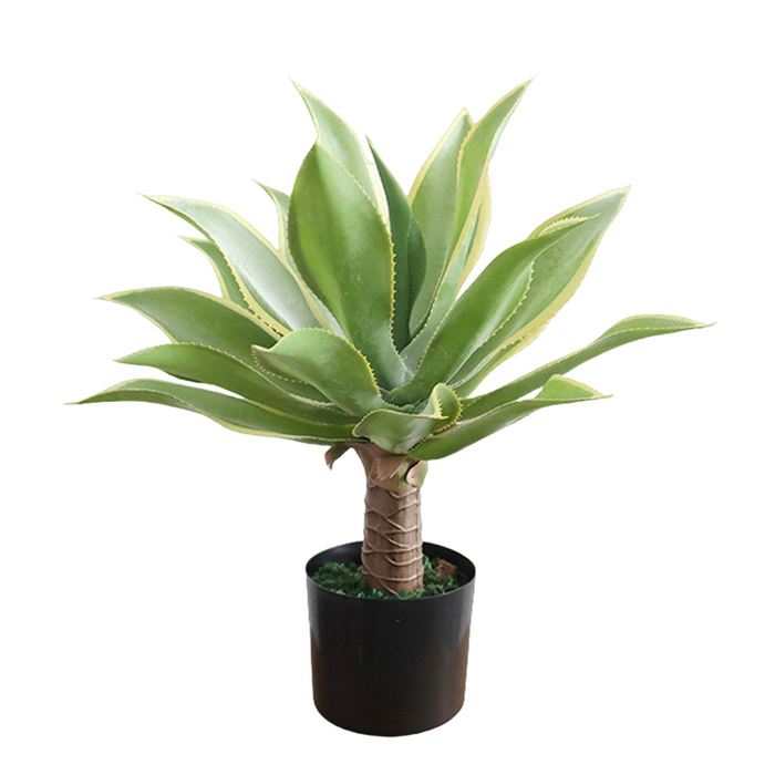 Bulk 19.6 inches Tall Agave Potted Plant Faux Plant Landscaping Plants Wholesale