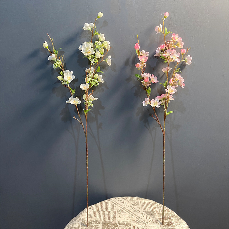 Bulk 33" Extra Tall Apple Blossom Branch Spray Artificial Spring Flowers Wholesale