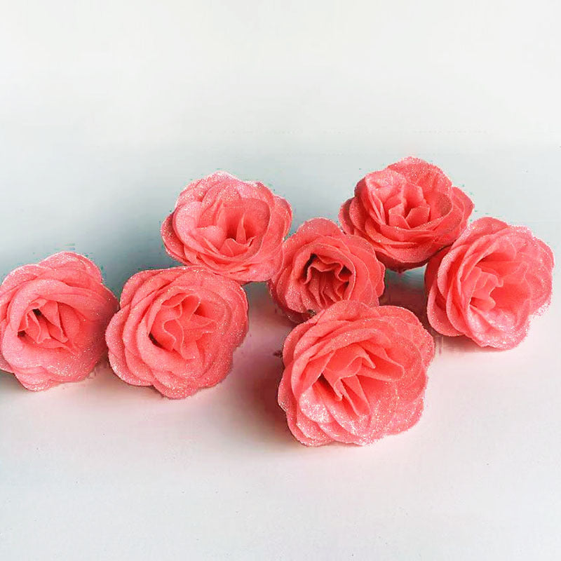 Bulk 30pcs DIY Glitter Roses Bouquet Perfect For Anniversary Weddings Wholesale