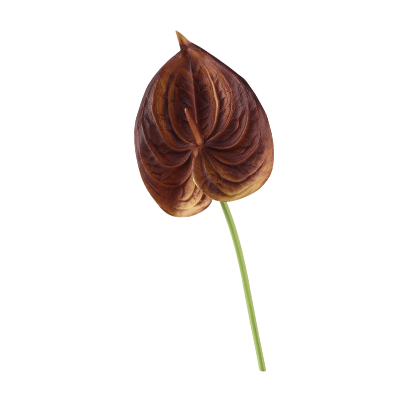 artificial anthurium stems Bulk 26 inches Tall Anthurium Stems Real Touch Flowers Wholesale