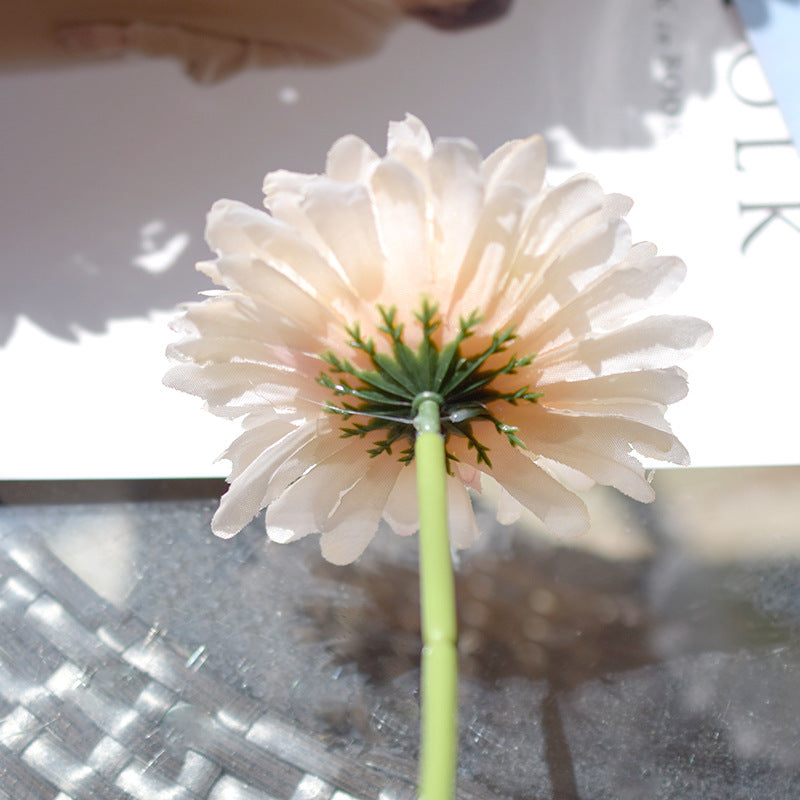 Bulk 3Pcs Daisy Stems for Table Floral Arrangement Artificial Silk Flower Wholesale