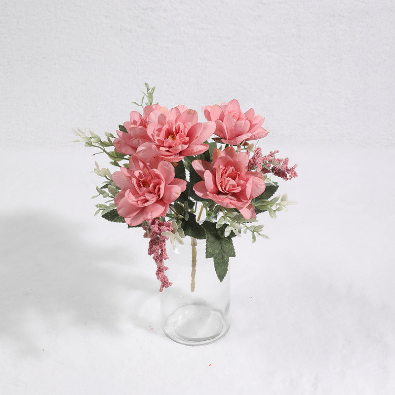 11.8 Inch Realistic Artificial Freesia - Durable Fake Flowers for Wedding, Party & Indoor Decoration