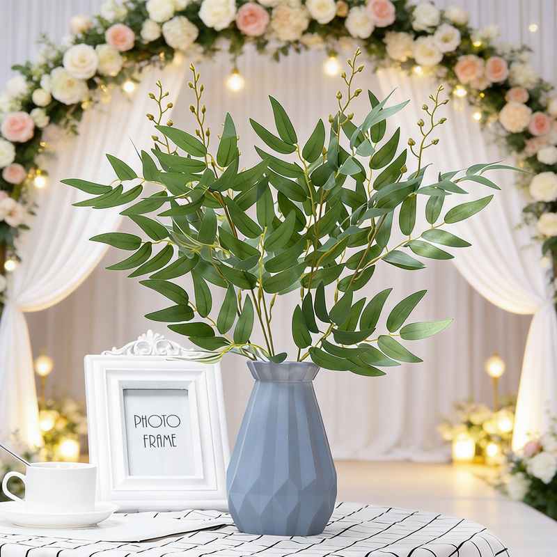 Plantes artificielles de verdure en vrac de 20 pouces de haut en gros 