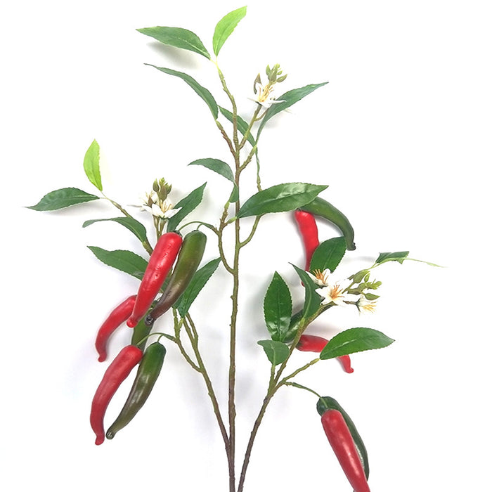 Bulk 43 inches Tall Extra Long Pepper Spray Stems With Flowers and Leaves for Tall Vase Christmas Decoration Wholesale