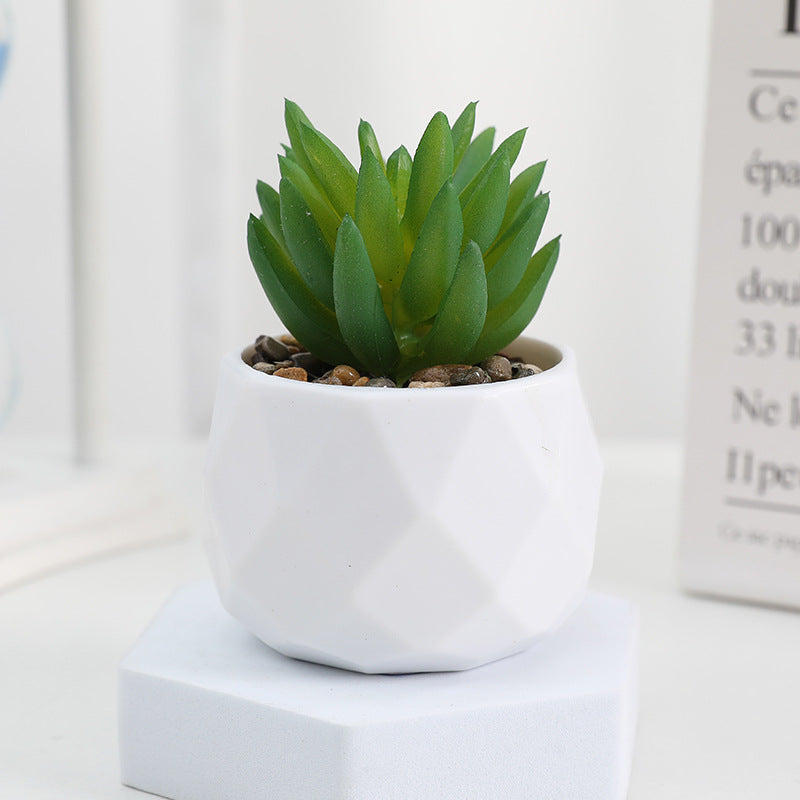 bathroom succulent decor Bulk 20 Styles 5" Artificial Succulent Potted Plants for Bathroom Home — Artificialmerch