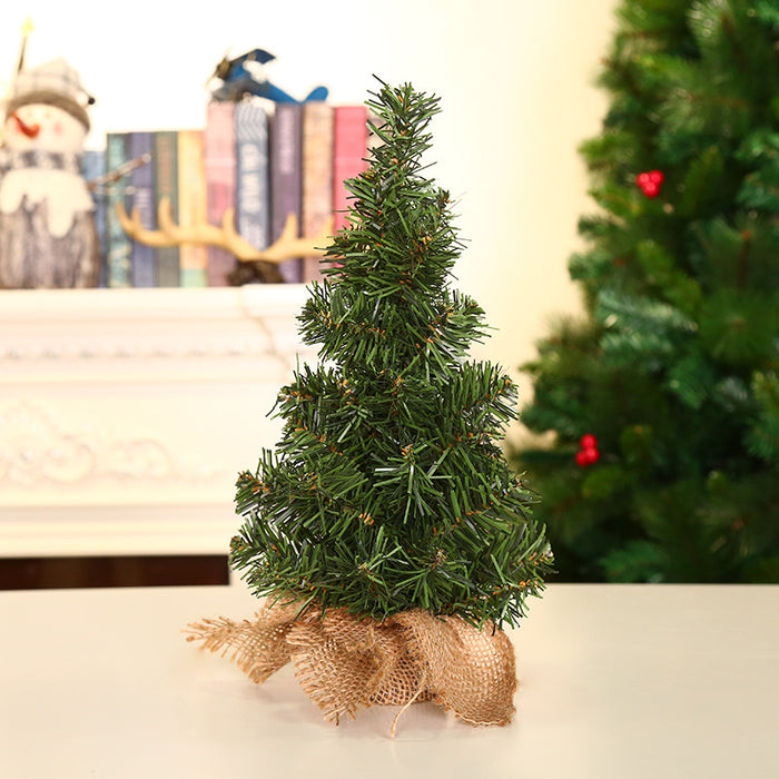 Bulk Mini Artificial Christmas Miniature Pine Tree Table Arrangements Centerpiece Wholesale