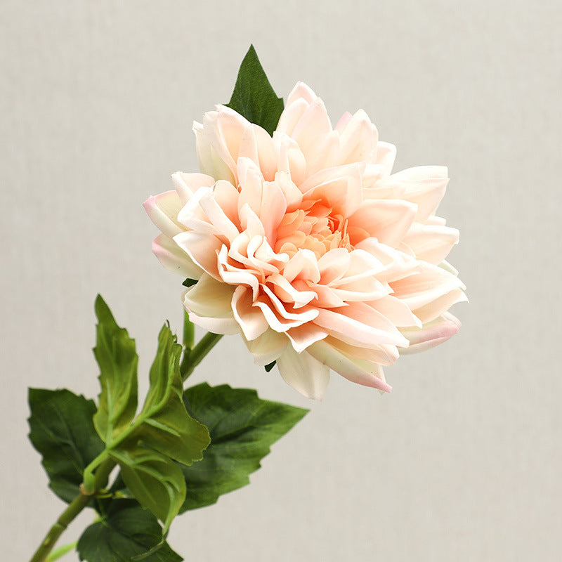 Bulk Lifelike Dahlia Artificial Flowers Stems Real Touch Wholesale