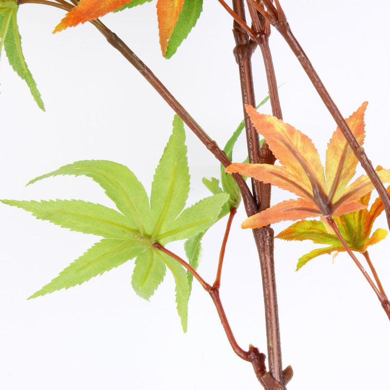 Bulk 35" Long Maple Stems Branches Spray Plants Artificial Fall Wedding Plants Flowers 2023 Wholesale