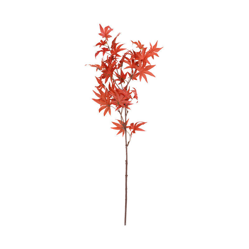 Bulk 35" Long Maple Stems Branches Spray Plants Artificial Fall Wedding Plants Flowers 2023 Wholesale