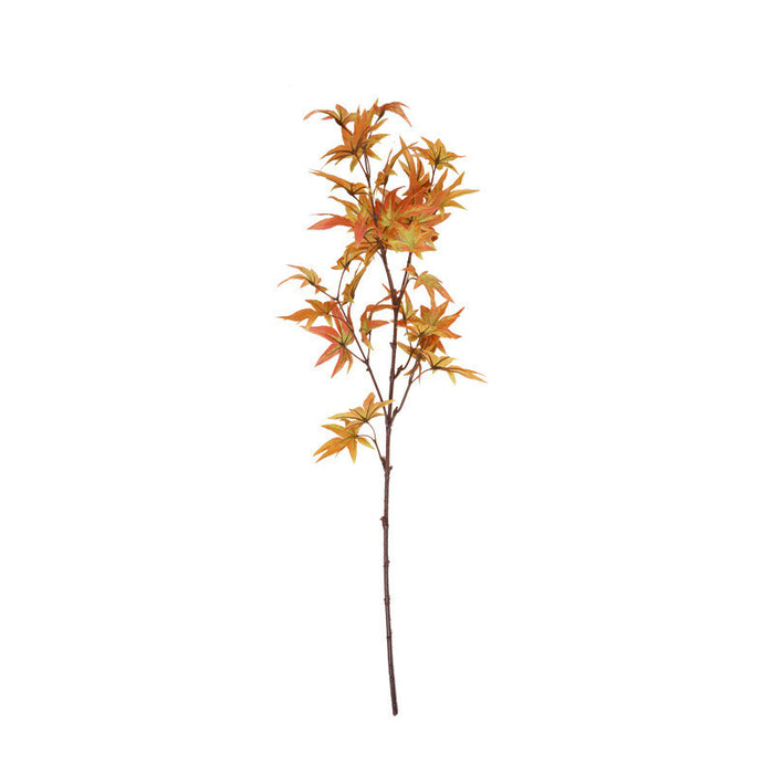 Bulk 35" Long Maple Stems Branches Spray Plants Artificial Fall Wedding Plants Flowers 2023 Wholesale