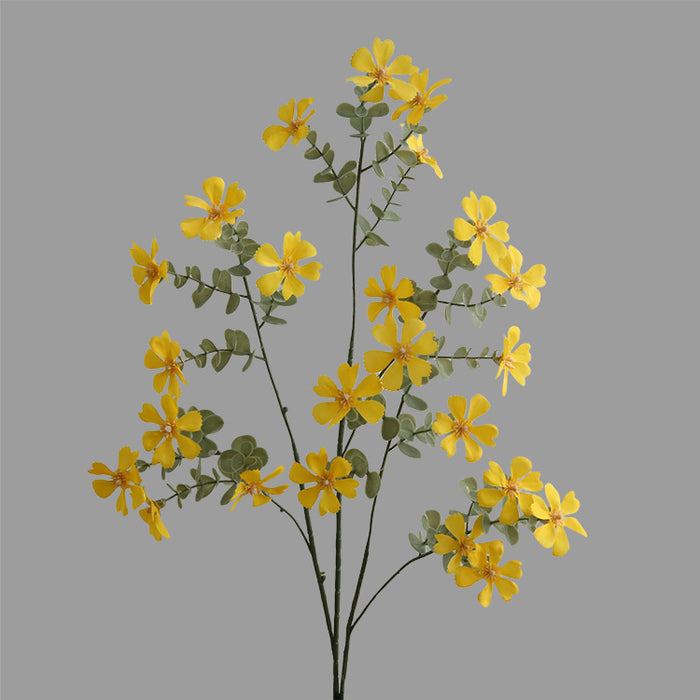 Bulk 20" Wild Flowers Long Stems Branches Used in Yellow Floral Arrangements Wholesale