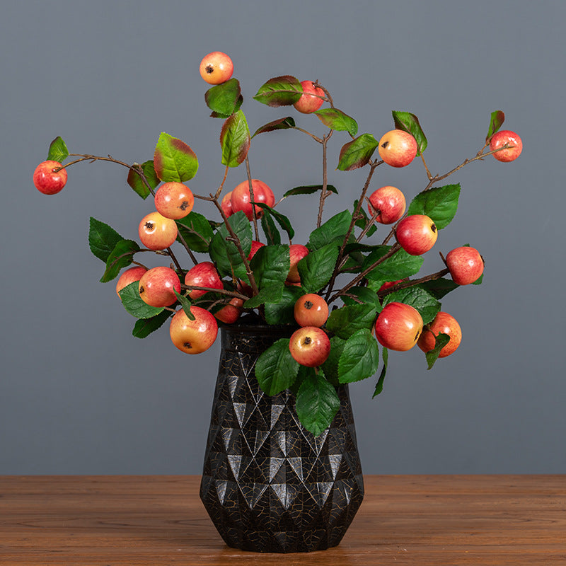 Bulk 18" Apple Stems Branches Artificial Fruits Stems Wholesale