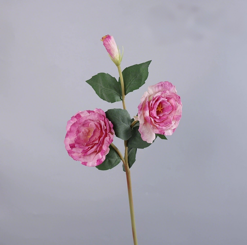 Realistic Artificial Lisianthus Flowers - Premium Silk Petals, Lifelike Eustoma for Home Decor