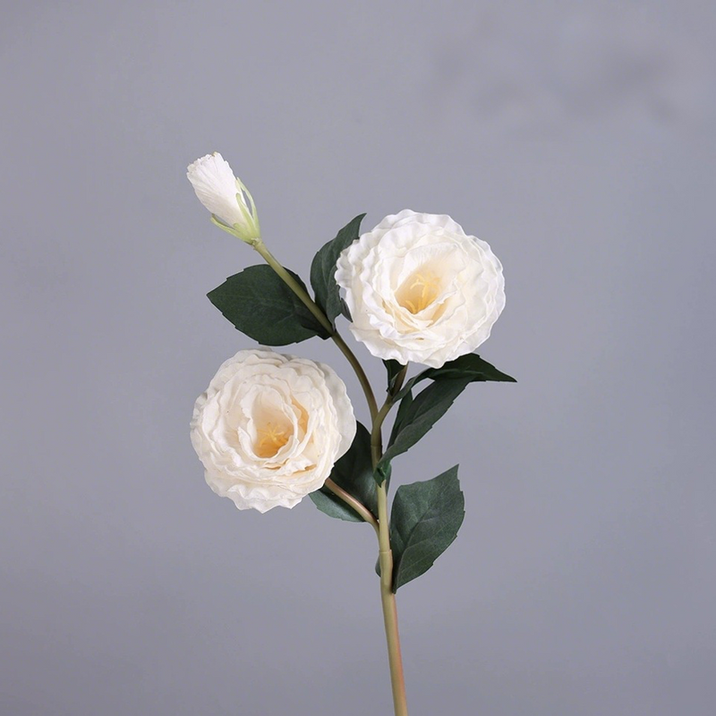 Realistic Artificial Lisianthus Flowers - Premium Silk Petals, Lifelike Eustoma for Home Decor