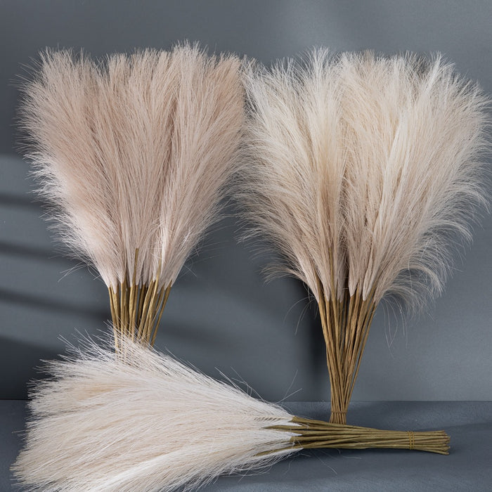 Bulk 45pcs Fall Pampas Bouquet Stems Cream Fall Decoration Wholesale