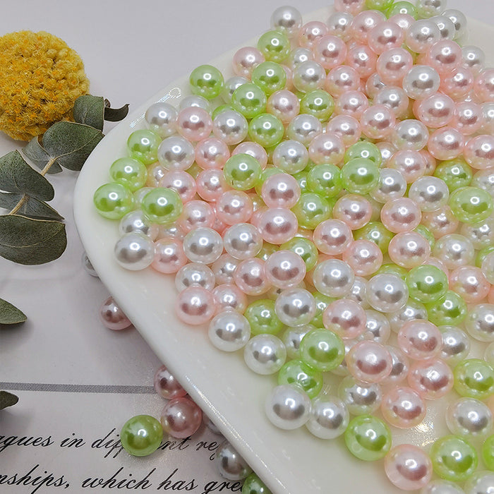 Bulk 150pcs 8mm Artificial Pearls for Vase Filling Crafts No Holes Pearl Beads for Wedding Table Party